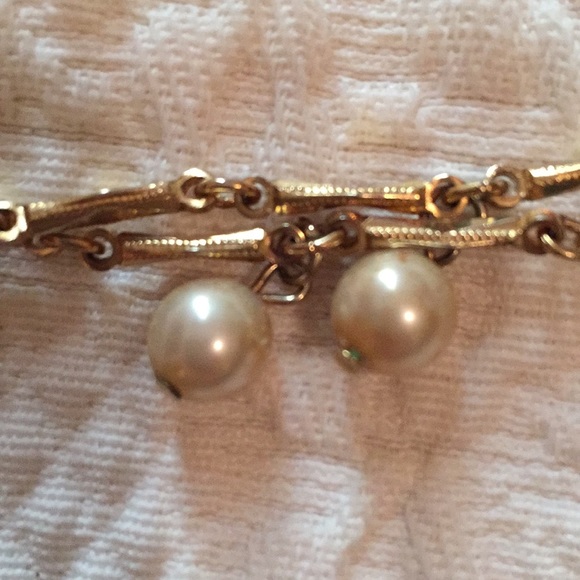 Vintage pearl costume necklace - Picture 2 of 6